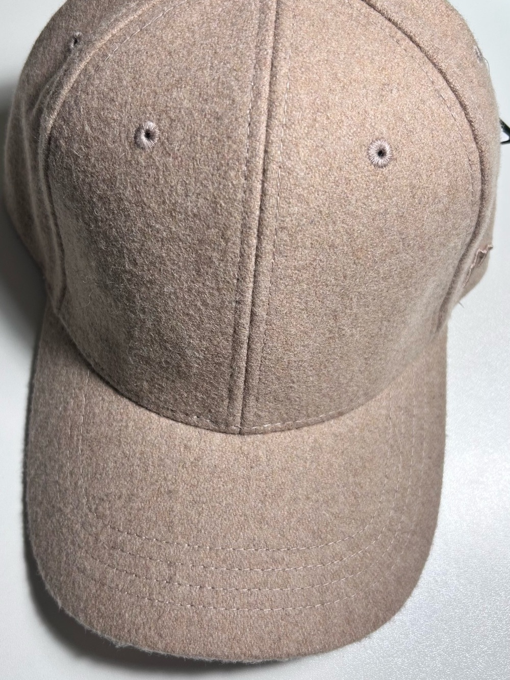 Brand new Borealis Wool-Blend Cap in Beige